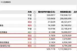邓晓峰出手！大举加仓图片