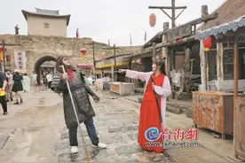 台港澳记者打卡《大话西游》拍摄地，过把明星瘾图片