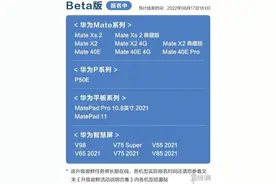 鸿蒙3.0第三批支持机型 鸿蒙3.0第三批升级时间名单图片