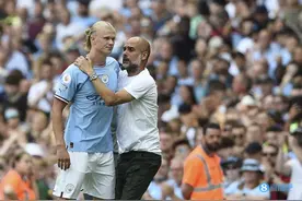 瓜迪奥拉：哈兰德打进那球的时候我在想：啊，克鲁伊夫图片