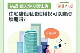 以案说法｜住宅建设用地使用权可以自动续期吗？图片