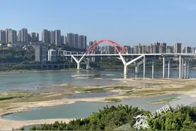嘉陵江被晒干？官方回应：处于正常低水位状态，不必恐慌图片
