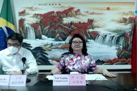 全球连线｜华侨华人为巴西社会作出积极贡献——巴西多地庆祝“中国移民日”图片