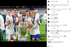 克罗斯告别卡塞米罗：你不会找到典礼三中场输掉的任何决赛图片