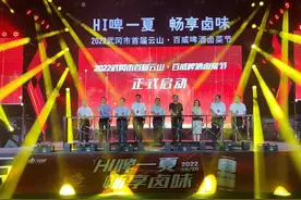 武冈市首届云山·百威啤酒卤菜节：催生千年古城“新活力”图片