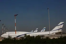 以色列民航客机首次飞越沙特领空前往非海湾国家图片