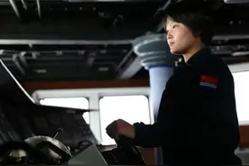 开航母的她，有新去向了图片