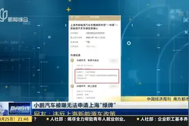 小鹏汽车被爆无法申请上海“绿牌”视频封面