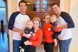 双胞胎姐妹嫁给双胞胎兄弟！各自生下孩子后…网友：太神奇图片