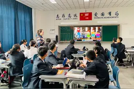 附属学校落地石家庄鹿泉区三年，北外先进理念在太行山下生根图片