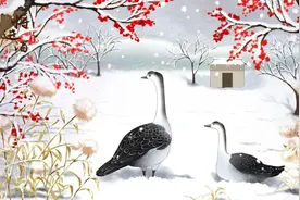骆宾王：咏鹅少年蝉鸣不屈图片