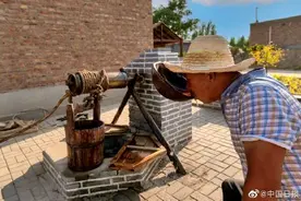 河北沧州古井干涸40年后又涌甘泉图片