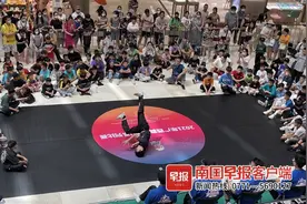 热血少年街头大显身手，广西霹雳舞上演精彩好戏图片
