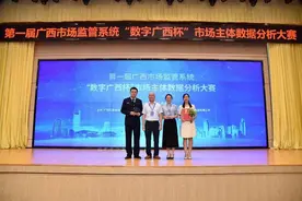 厉害！南宁代表队获首届“数字广西杯”市场主体数据分析大赛一等奖图片