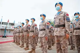 环球热点丨中国“蓝盔”守卫和平担道义图片
