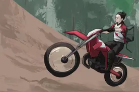 “山城骑士”漫画原型找到了！他是泸州00后汽修小哥，新车发动机因冲坡报废图片