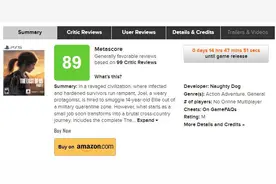 《最后生还者 第一部》媒体评分汇总图片