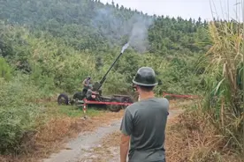 桂阳：64枚炮弹人工增雨降“甘霖”图片