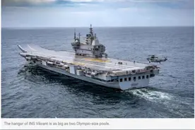 印度首艘，正式服役图片