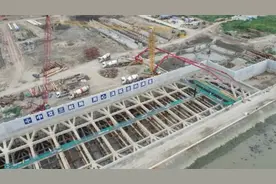 中国船舶长兴造船基地二期工程建设迎来关键节点图片