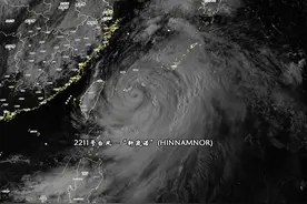 台风“轩岚诺”今夜将移入东海！可能加强为超强台风！华东沿海需加强防范图片