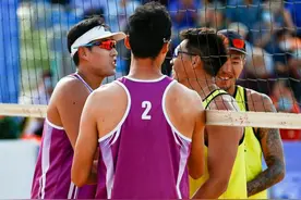 沙滩排球｜全国巡回赛男子组决赛：洪佳骏/高鹏夺冠图片