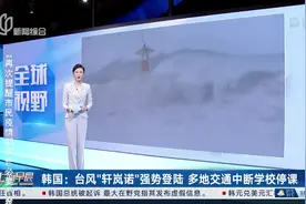 韩国：台风“轩岚诺”强势登陆 多地交通中断学校停课视频封面