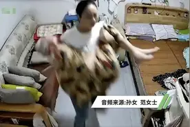 地震发生瞬间，女子“公主抱”瘫痪奶奶逃生：跑也一定要把奶奶带走图片