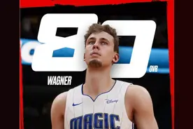 2K官方公布：弗朗茨-瓦格纳在2K23中的能力值为80图片