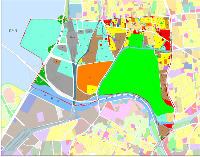 重磅！李沧区青岛北站及周边片区、楼山河北片区、金水路北片区最新控规亮相