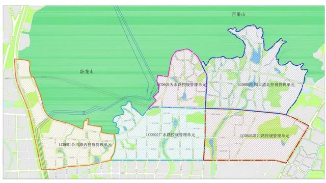 重磅！李沧区青岛北站及周边片区、楼山河北片区、金水路北片区最新控规亮相