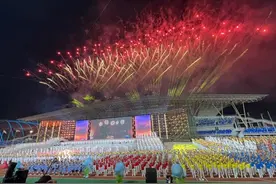 湖南省第十四届运动会在岳阳开幕图片