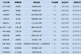 400余套房源，松江公租房信息看这里→图片