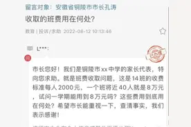 “全体同意”的8万元班费引质疑：家委会该有怎样的职责与议事规则？| 时评图片