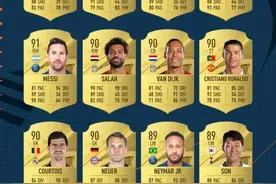 FIFA23球员评分TOP23：梅西本泽马莱万等五人91登顶 C罗90图片