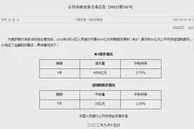 央行出手！4000亿“麻辣粉”，连续两个月缩量！地产、银行都嗨了！美国新法案出炉，这一板块重挫图片