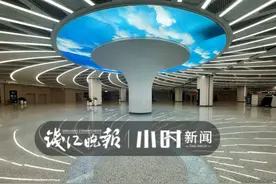 杭州机场交通中心开始试运行 地铁19号线月底前开通图片