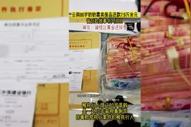 8旬老人靠卖废品还款7.9万余元图片