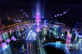 东方明珠AR光影秀今晚首发！这样的上海，你见过吗？图片