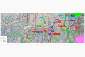 南接鄠邑区、北跨渭河 西安交通互联互通不断升级图片