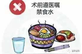 手术前为什么禁食禁水？图片