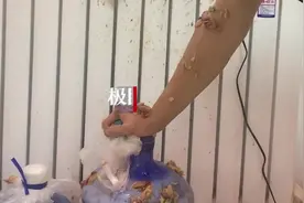 男子自酿葡萄酒开盖直喷3米高天花板，医生：谨防甲醇中毒和细菌感染图片