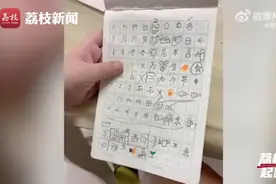想象力满分！幼儿园萌娃画符号背诵古诗词图片