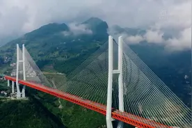 新时代·新地标｜北盘江大桥：让天堑变通途的“世界高度”图片