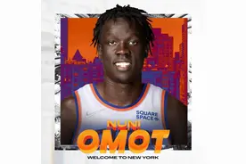 尼克斯官方：球队签下前锋努尼-奥莫特&落选秀加里森-布鲁克斯图片