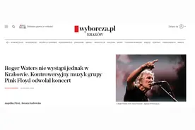 涉俄乌言论遭不满，英摇滚歌手“水爷”取消在波兰两场演出图片