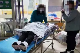 “我媳妇羊水破了，着急去医院！”图片