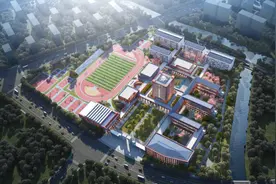 杭州高级中学临平分校开工，计划2024年秋季开始招生图片