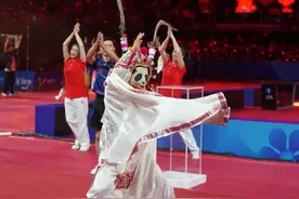 成都世乒赛开幕式获得国际媒体赞扬图片