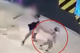 珠海警方：一男子因孩子被推倒踹伤7岁男童，被拘留视频封面